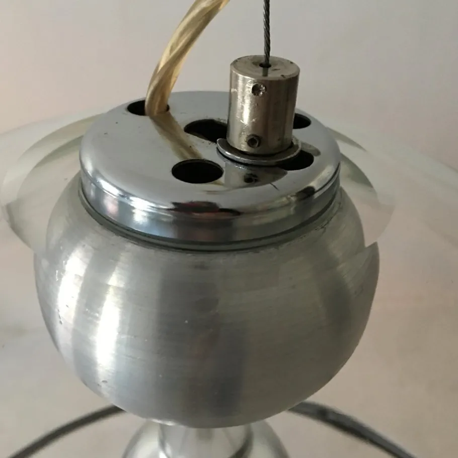 Clearance Pamono Large Italian Hanging Lamps from Leucos, 1970s