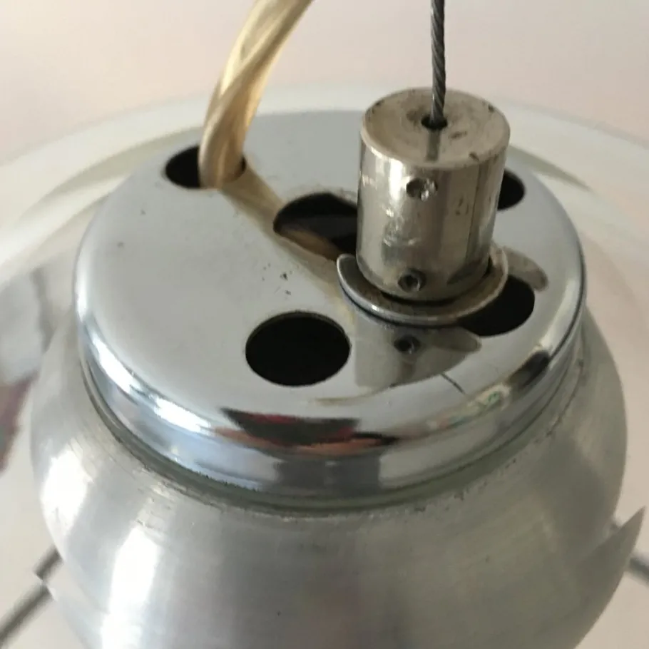 Clearance Pamono Large Italian Hanging Lamps from Leucos, 1970s