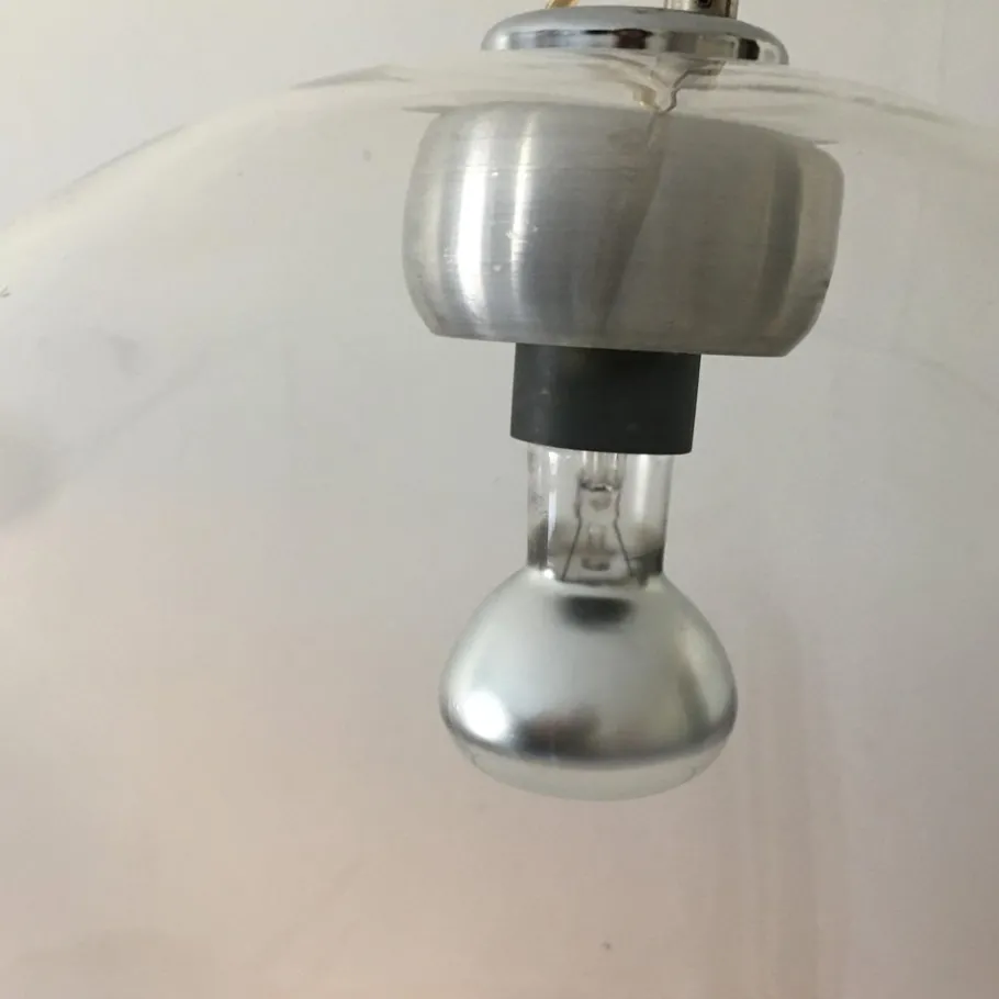 Clearance Pamono Large Italian Hanging Lamps from Leucos, 1970s