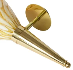 Hot Pamono Large Italian Murano Glass Wall Lights, 2000s, Set of 2