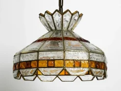 Discount Pamono Large Italian Poliarte Glass Ceiling Lamp, 1960s