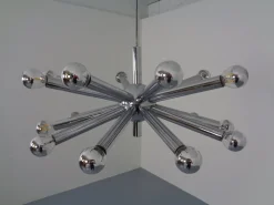 Discount Pamono Large Italian Sputnik Chandelier by Gaetano Sciolari for Sciolari, 1960s