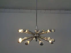 Discount Pamono Large Italian Sputnik Chandelier by Gaetano Sciolari for Sciolari, 1960s