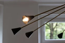 Best Pamono Large Italian Sputnik Chandelier from Stilnovo, Italy, 1960s