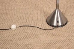 New Pamono Large Italian Zelig Terra in Steel by Walter Monici for Lumina, 1980s