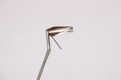 New Pamono Large Italian Zelig Terra in Steel by Walter Monici for Lumina, 1980s