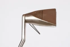 New Pamono Large Italian Zelig Terra in Steel by Walter Monici for Lumina, 1980s