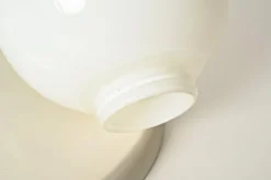 Online Pamono Large Ivory Light Ball Wall Lamp by Castiglioni for Flos, 1965