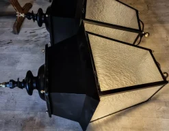 New Pamono Large Lanterns, 1970s, Set of 2