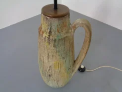 Discount Pamono Large Lava Ceramic Floor Lamp from Scheurich, 1970s