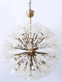 Sale Pamono Large 33-Light Dandelion Chandelier by Emil Stejnar for Rupert Nikoll, 1950s