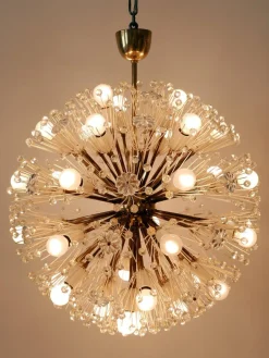 Sale Pamono Large 33-Light Dandelion Chandelier by Emil Stejnar for Rupert Nikoll, 1950s