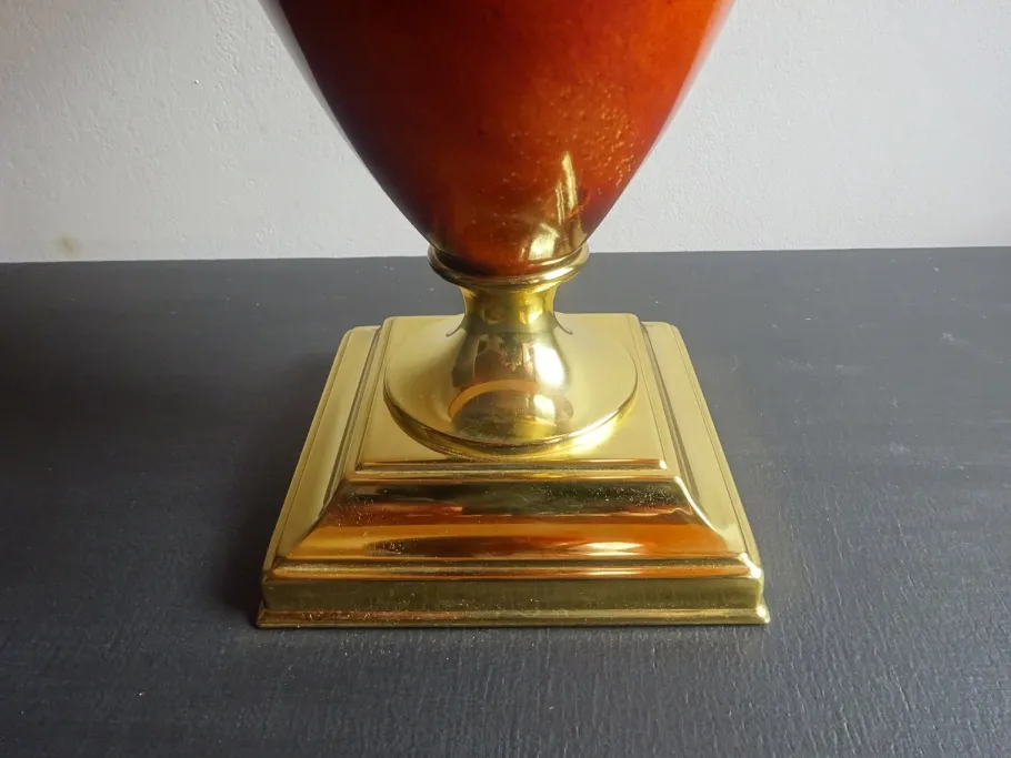 New Pamono Large Living Room Lamp from Maison Le Dauphin, 1970s