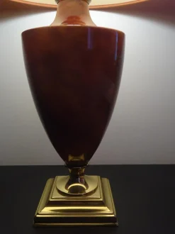 New Pamono Large Living Room Lamp from Maison Le Dauphin, 1970s