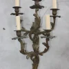 Hot Pamono Large Louis XV Style Bronze Sconces with 5 Bulb Lights, Set of 2