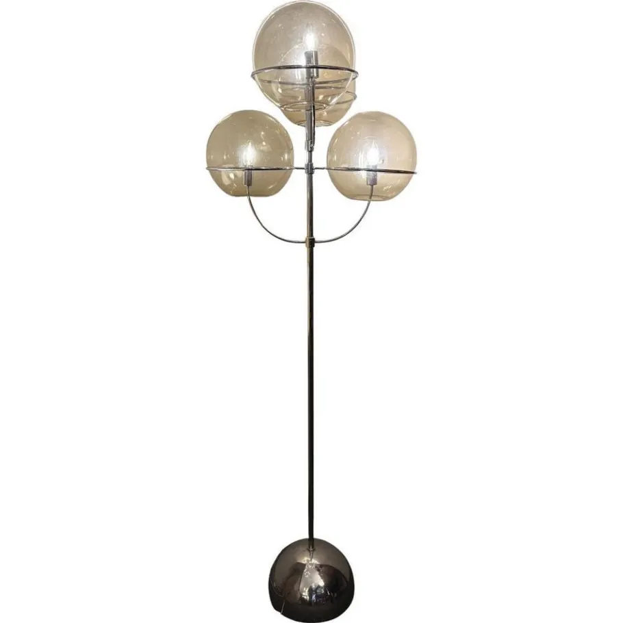 Sale Pamono Large Lyndon Floor Lamp attributed to Vico Magristtetti for Oluce, 1977