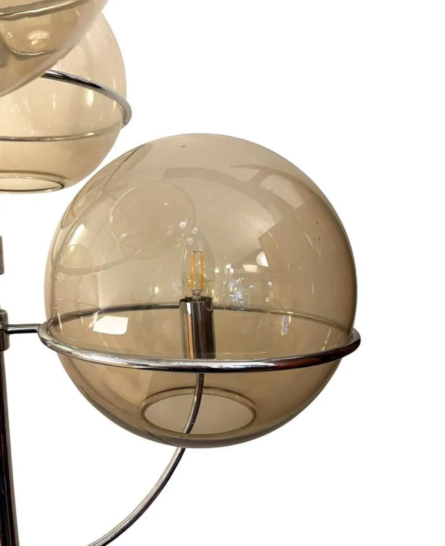 Sale Pamono Large Lyndon Floor Lamp attributed to Vico Magristtetti for Oluce, 1977