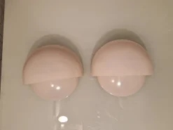 Sale Pamono Large Mania Wall Lamps in Plastic by Vico Magistretti for Artemide, 1960s, Set of 2