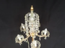 Online Pamono Large Maria Teresa Crystal Floor Lamp, 1950s