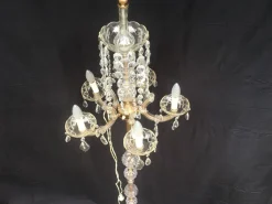 Online Pamono Large Maria Teresa Crystal Floor Lamp, 1950s