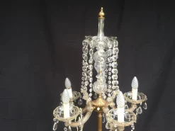 Online Pamono Large Maria Teresa Crystal Floor Lamp, 1950s