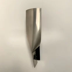 New Pamono Large Metal Sconce in the style of Michel Boyer, France, 1970s