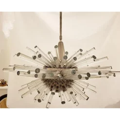 New Pamono Large Mid-Century Austrian Crystal Glass Miracle 3317 Chandelier attributed to Bakalowits & Söhne, 1960s