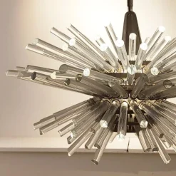 New Pamono Large Mid-Century Austrian Crystal Glass Miracle 3317 Chandelier attributed to Bakalowits & Söhne, 1960s