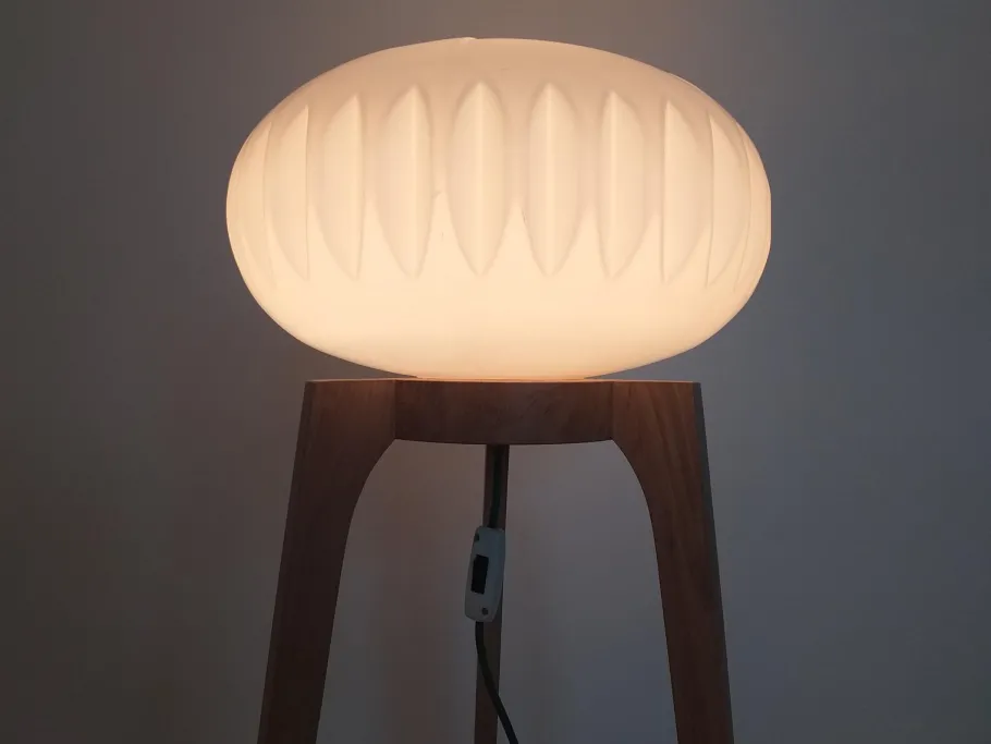 New Pamono Large Mid-Century Floor Lamp from ÚLUV, 1970s