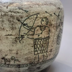 Best Pamono Large Mid-Century French Ceramic Lamp by Jacques Blin, 1950s