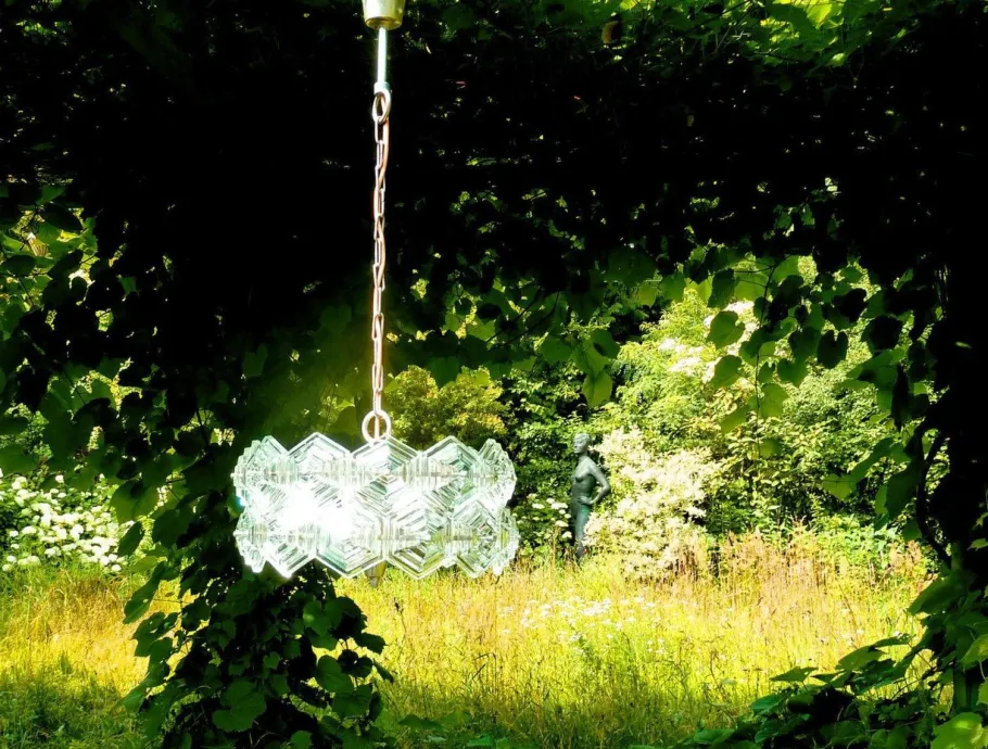 Clearance Pamono Large Mid-Century German Ballroom Chandelier by VEB Leuchten