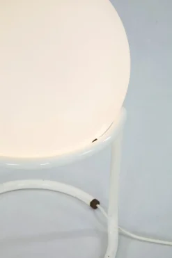 Best Pamono Large Mid-Century Glass Ball Floor Lamp from Glashütte Limburg