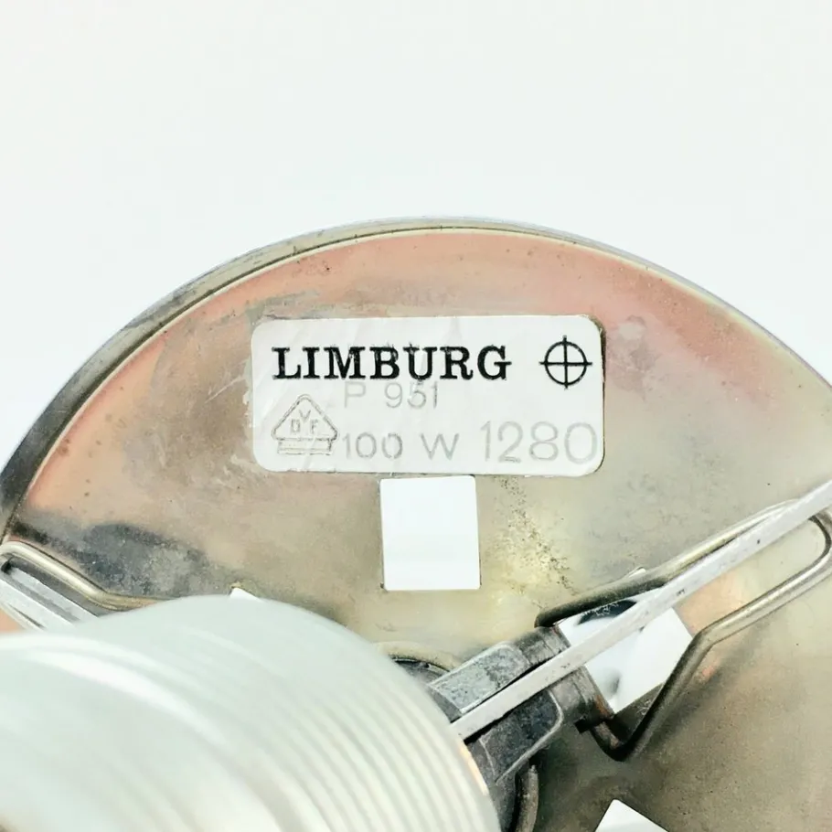 Clearance Pamono Large Mid-Century Modern Amber Bubble Glass Pendant by Helena Tynell for Limburg, Germany, 1960s