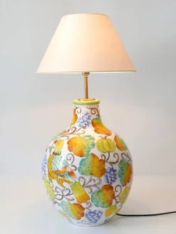 Best Pamono Large Mid-Century Modern Ceramic Table Lamp by Romano Innocenti, Italy, 1960s
