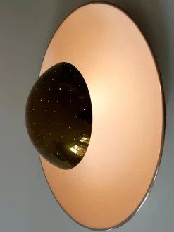 Online Pamono Large Mid-Century Modern Flush Mount or Sconce, Germany 1960s