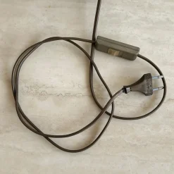 Online Pamono Large Mid-Century Modern Italian Swirl Murano Glass Mushroom Table Lamp, 1970s