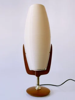 New Pamono Large Mid-Century Modern Rotaflex Table Lamp by Yasha Heifetz, USA, 1950s
