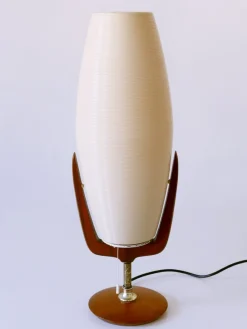 New Pamono Large Mid-Century Modern Rotaflex Table Lamp by Yasha Heifetz, USA, 1950s