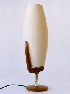 New Pamono Large Mid-Century Modern Rotaflex Table Lamp by Yasha Heifetz, USA, 1950s