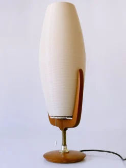 New Pamono Large Mid-Century Modern Rotaflex Table Lamp by Yasha Heifetz, USA, 1950s
