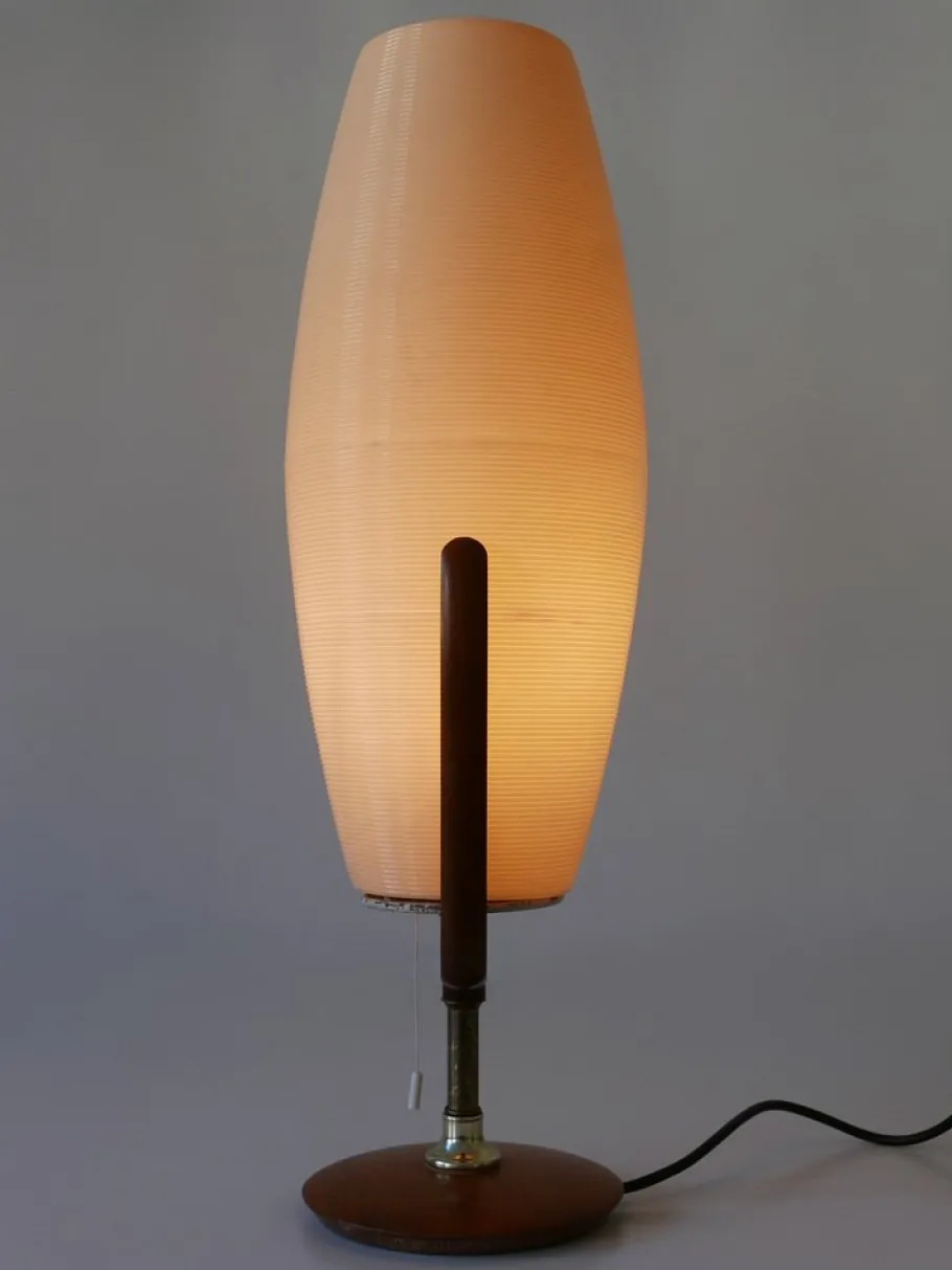 New Pamono Large Mid-Century Modern Rotaflex Table Lamp by Yasha Heifetz, USA, 1950s