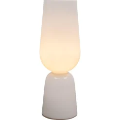 New Pamono Large Mid-Century Opal Art Glass Floor Lamp attributed to Peill & Putzler, 1960s