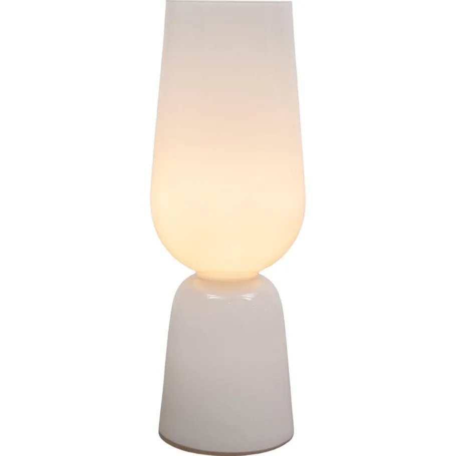 New Pamono Large Mid-Century Opal Art Glass Floor Lamp attributed to Peill & Putzler, 1960s