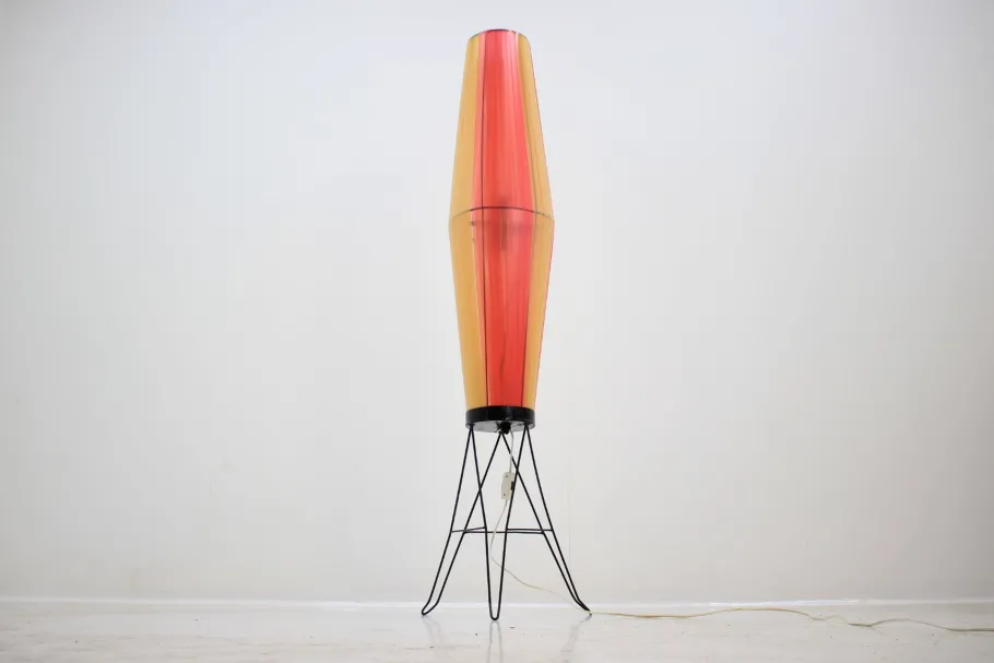 Outlet Pamono Large Mid-Century Space Age Rocket Lamp, 1970s