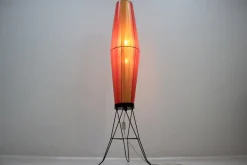 Outlet Pamono Large Mid-Century Space Age Rocket Lamp, 1970s