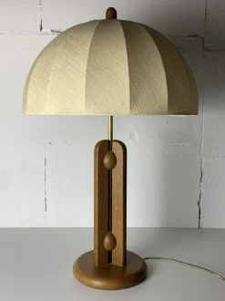 Best Pamono Large Mid-Century Space Age Mushroom Table Lamp from Hustadt Leuchten, 1970s