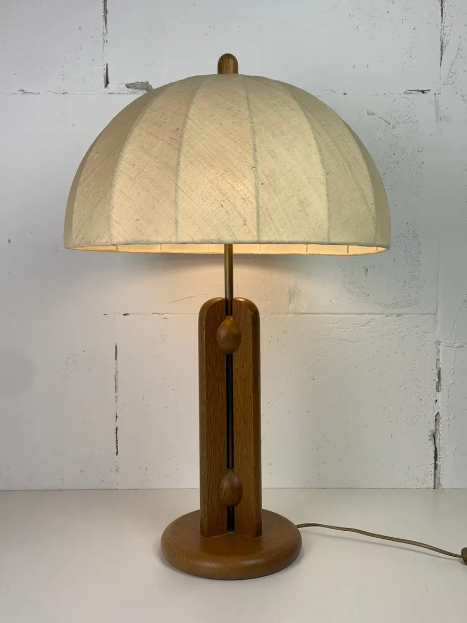 Best Pamono Large Mid-Century Space Age Mushroom Table Lamp from Hustadt Leuchten, 1970s
