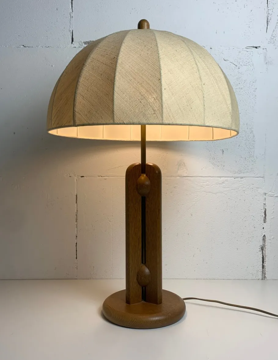 Best Pamono Large Mid-Century Space Age Mushroom Table Lamp from Hustadt Leuchten, 1970s