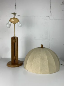 Best Pamono Large Mid-Century Space Age Mushroom Table Lamp from Hustadt Leuchten, 1970s