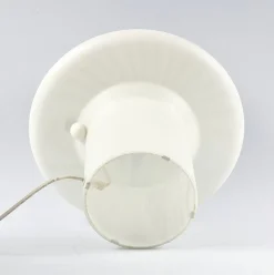 Pamono Large Mid-Century Space Age Glass Mushroom Table Lamp from Peill & Putzler, Germany, 1970s